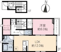 エバーグリーン川越の間取り画像