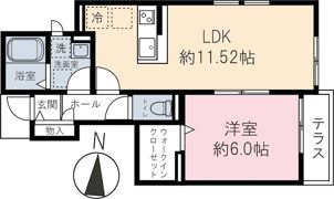 エバーグリーン川越の間取り画像