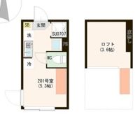 ハーモニーテラス上井草Vの間取り画像