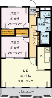 プロヴァンスの間取り画像