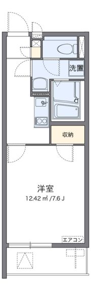レオネクストカサ フェリスの間取り画像