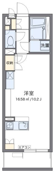 レオネクストレジデンス川崎の間取り画像