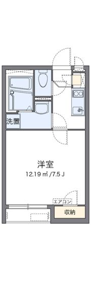クレイノグリーンヒルズIIの間取り画像