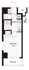 パレステュディオ南麻布の間取り画像