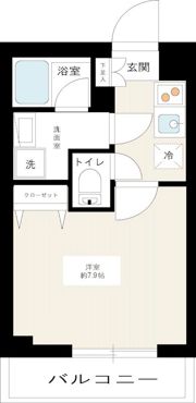 ARCOBALENO SAKURASHINMACHIの間取り画像