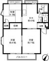 ジュネス十日市場A棟の間取り画像
