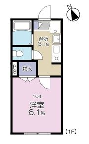 プレジール飛田給の間取り画像