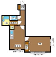 パルデンス赤堤の間取り画像