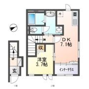 アイ クレフ （I Clef）の間取り画像