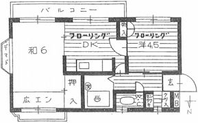 KS-1の間取り画像