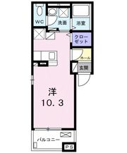 レスパース・プレザンの間取り画像