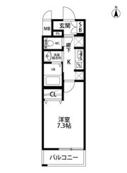Rising Place Kameidoの間取り画像