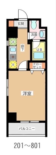 ミリアビタNo30の間取り画像