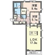 リラフォートタカマツの間取り画像