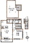 サンライズ百草園B棟の間取り画像