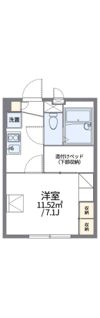 レオパレス谷保第三公園の間取り画像