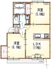 令和ガーデンの間取り画像