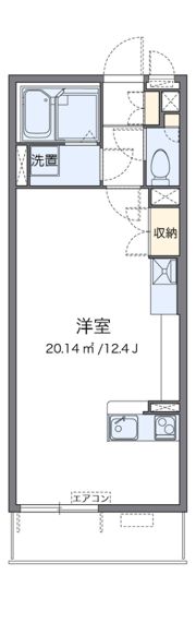 レオネクストSeiの間取り画像