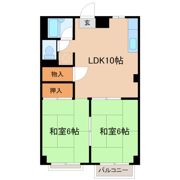 コスモハイツの間取り画像