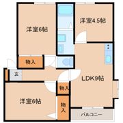 スカイパレスの間取り画像