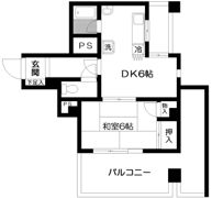 市ヶ谷見附ハイムの間取り画像