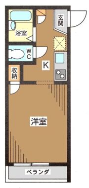 エクシヴ髙田の間取り画像