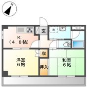 ガーデングレイスの間取り画像