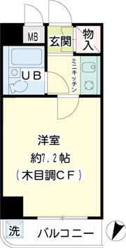プラザ川崎NO．2の間取り画像
