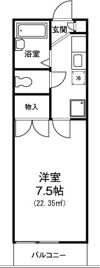 オーシャンヒルズ金森の間取り画像