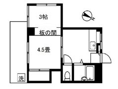 ハイム花咲町の間取り画像