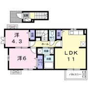 カルムKの間取り画像