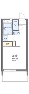 レオパレス鶴園の間取り画像