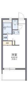 レオパレス鶴園の間取り画像