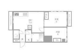 パークサイド町田忠生の間取り画像