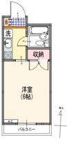 コーポラスモリノの間取り画像