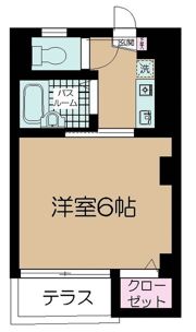 キャスル永福町の間取り画像