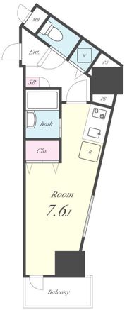 S・BUIL（エスビル）の間取り画像
