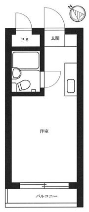 ユースフル笹塚IIの間取り画像