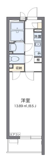 クレイノコンフォールの間取り画像