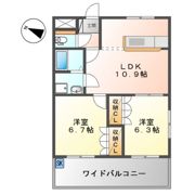 ヒナタ・グレイス ガーデンの間取り画像