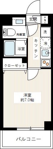 MAXIV西川口AZの間取り画像