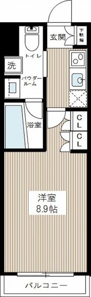 AXAS南蒲田AsylCourtの間取り画像