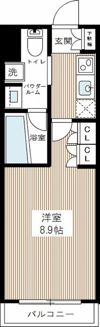 AXAS南蒲田AsylCourtの間取り画像
