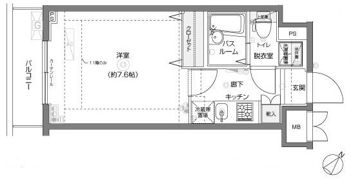 フェニックス横濱関内BAY MARKSの間取り画像