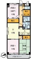 マンシオン奥小路の間取り画像