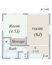 平安マンションの間取り画像