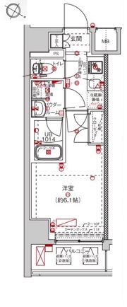 クラリッサ大通り公園の間取り画像