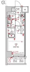 クラリッサ大通り公園の間取り画像