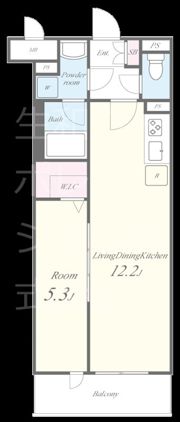 Spica House与野本町（スピカハウスヨノホンマチ）の間取り画像