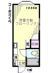コーポさくらの間取り画像